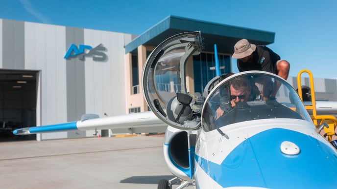 APS Facility at KIWA: Flight-line Side